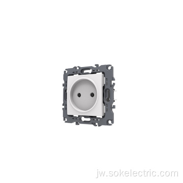 Resident Screwless Terminal 16A Single 2-Pin Power Socket